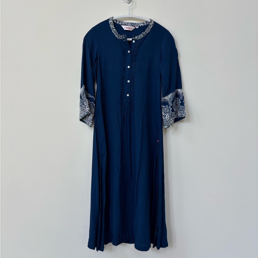 Dark Blue Kurta